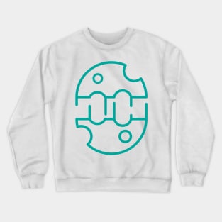 vector illustration of an abstract Crewneck Sweatshirt